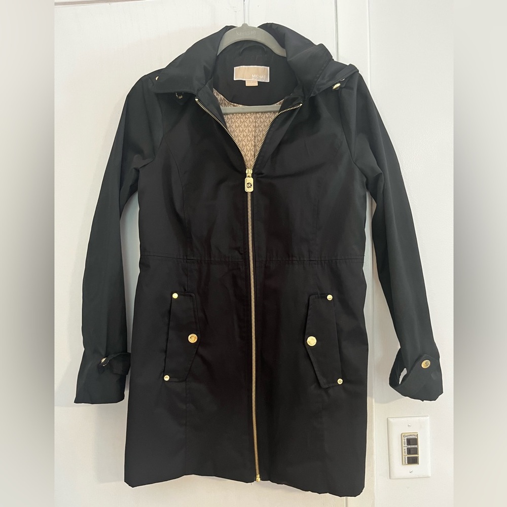 Michael Kors Outdoor Rain Coat